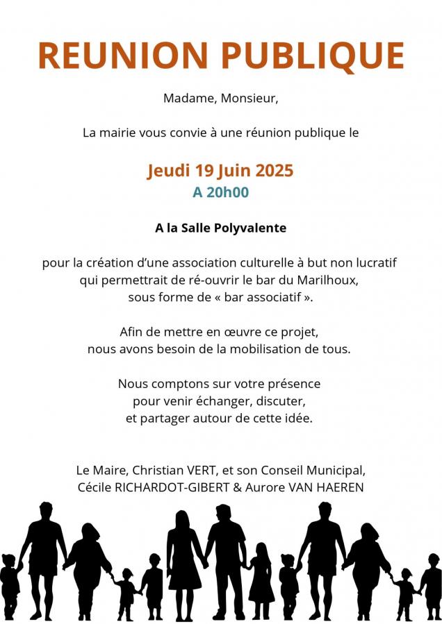 Affiche reunion publique 2025 06 11